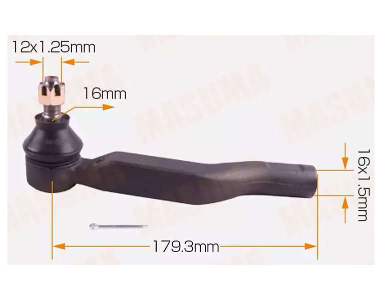 

Наконечник рулевой тяги R MASUMA me9815r
