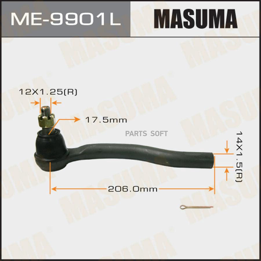 

Наконечник тяги рулевой L MASUMA me9901l