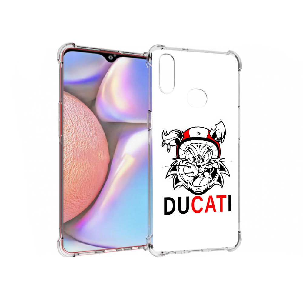 

Чехол MyPads Tocco для Samsung Galaxy A10s дукати (PT139908.534.339), Прозрачный, Tocco