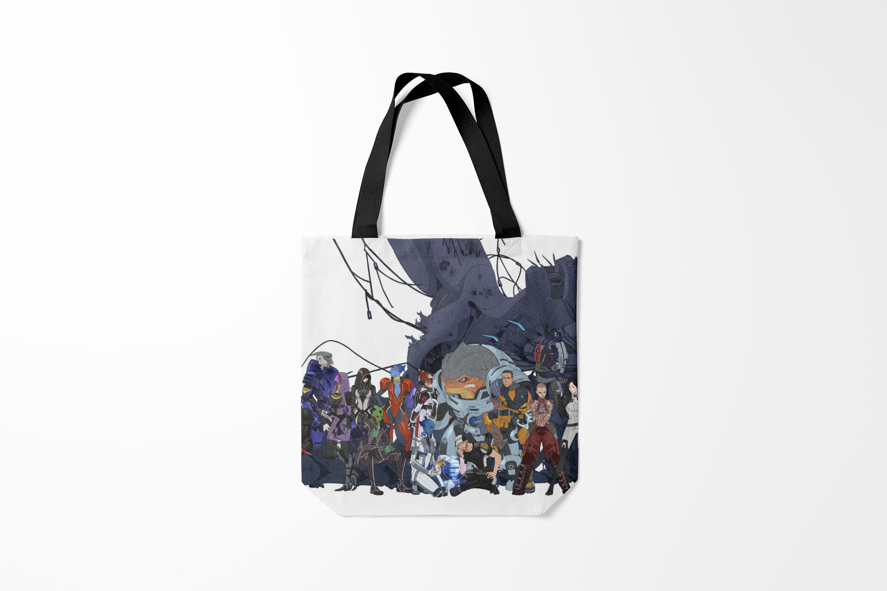 

Сумка шoппер унисекс Burnettie Mass Effect ME Team, разноцветный, Mass Effect ME Team