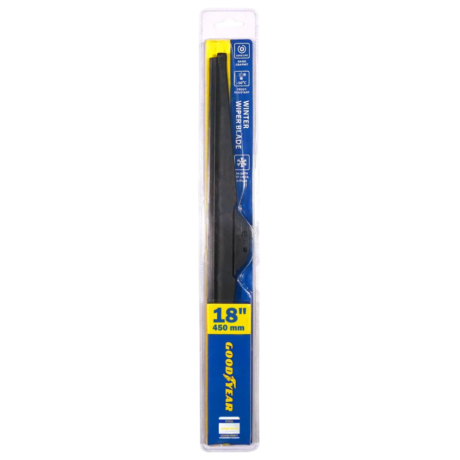 фото Goodyear зимняя щетка стеклоочистителя winter 18"/45 cm, 4 переходника gy004018