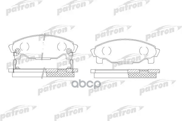 

Колодки Тормозные Дисковые Передн Daihatsu: Charade Iv 93-99, Charade Iv Седан 94-, Gran M