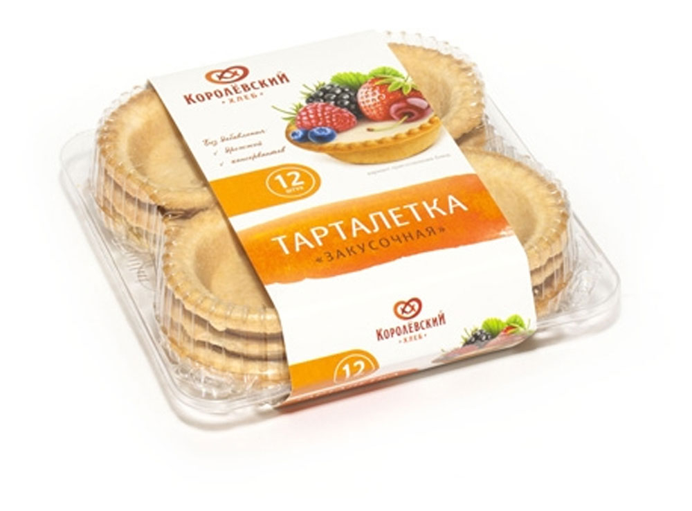 Тарталетка Королёвский хлеб Закусочная 250 г