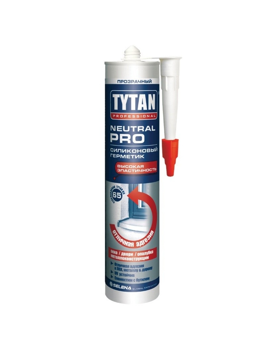 

Нейтральный антибактериальный силикованный герметик Tytan Neutral PRO