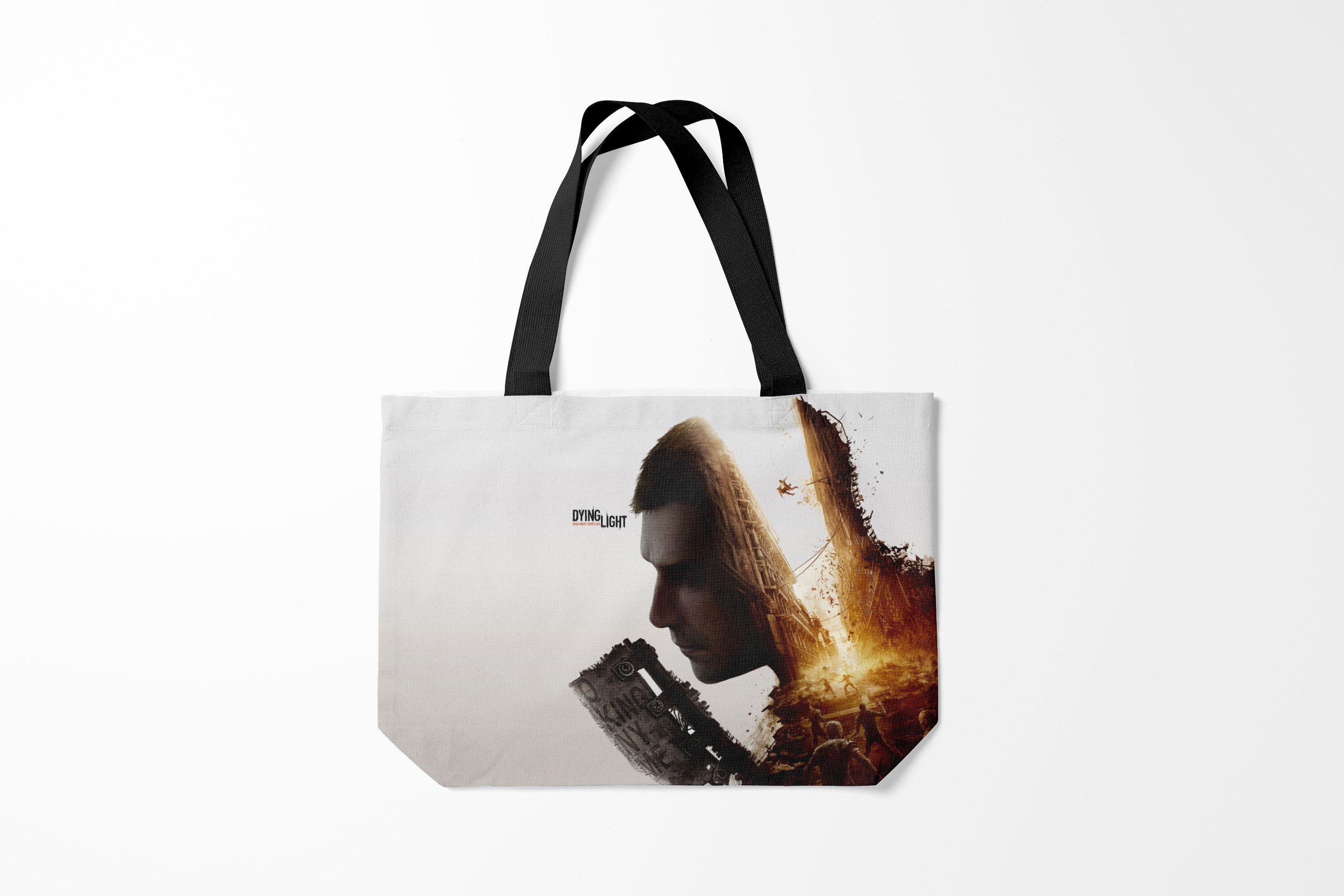 

Сумка шoппер унисекс Burnettie Dying Light Даинг лайт, белый, Dying Light Даинг лайт