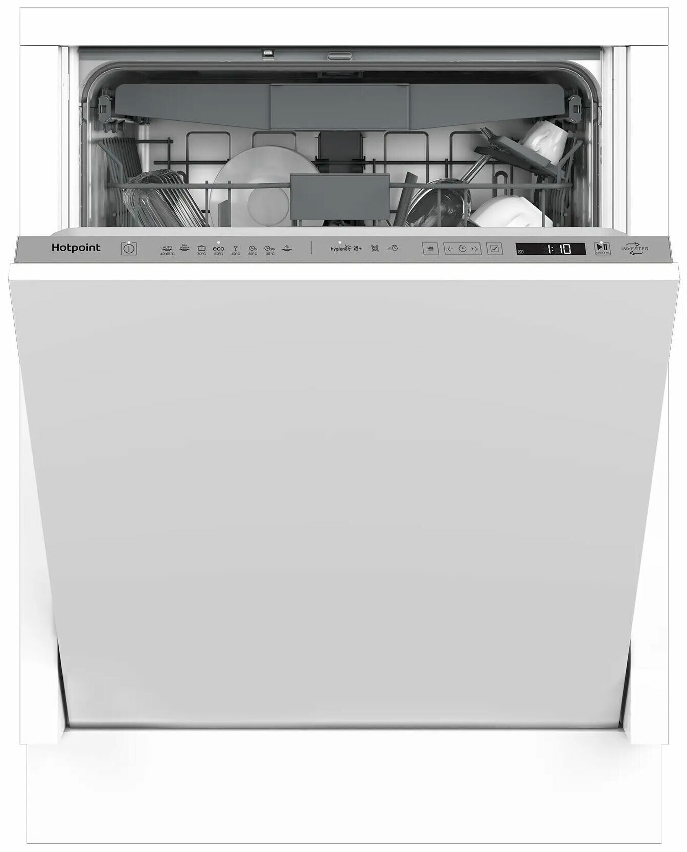 Встраиваемая посудомоечная машина Hotpoint-Ariston HI 5D84 DW стиральная машина hotpoint ariston rst 602 st s
