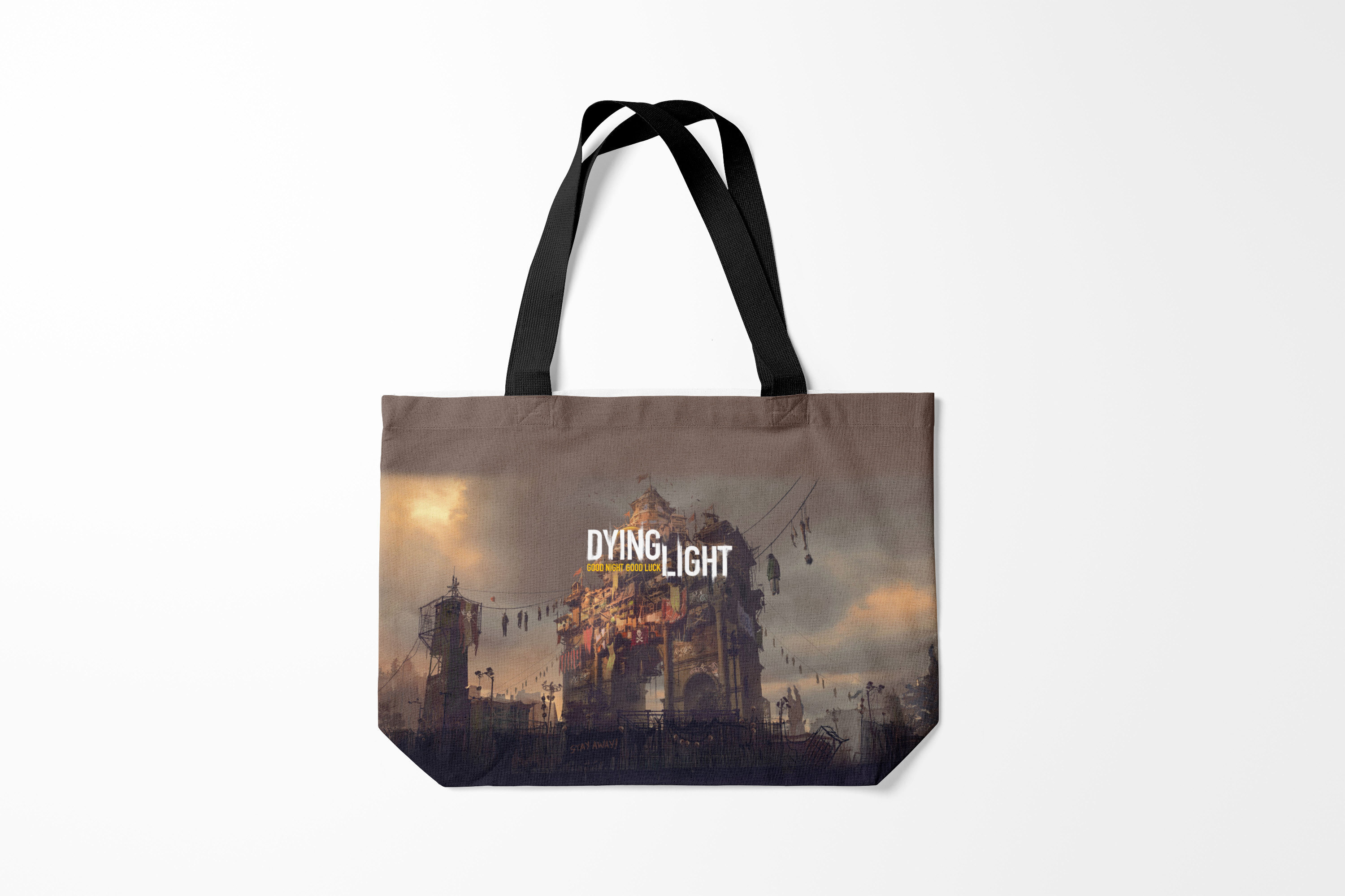 

Сумка шoппер унисекс Burnettie Dying Light Z, коричневый, Dying Light Z