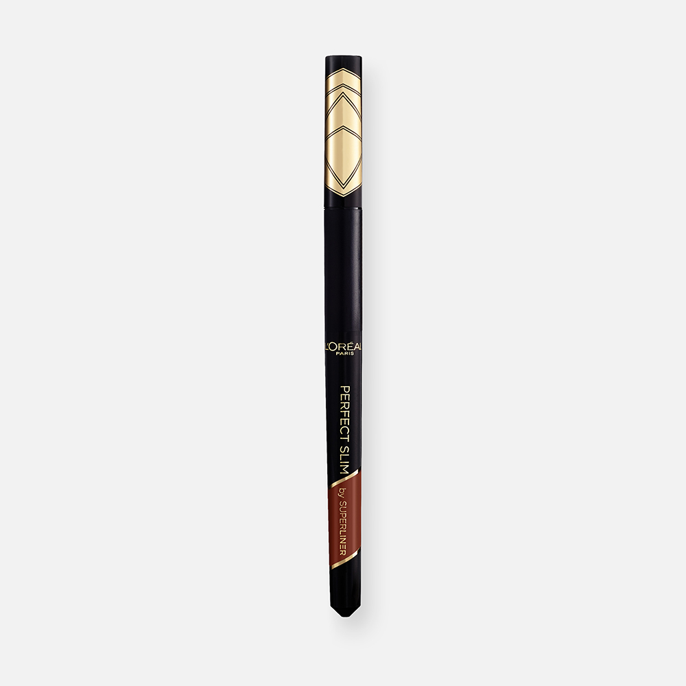 Подводка для глаз L'Oreal Paris Super Liner Perfect Slim, тон 03 коричневый, 7 г