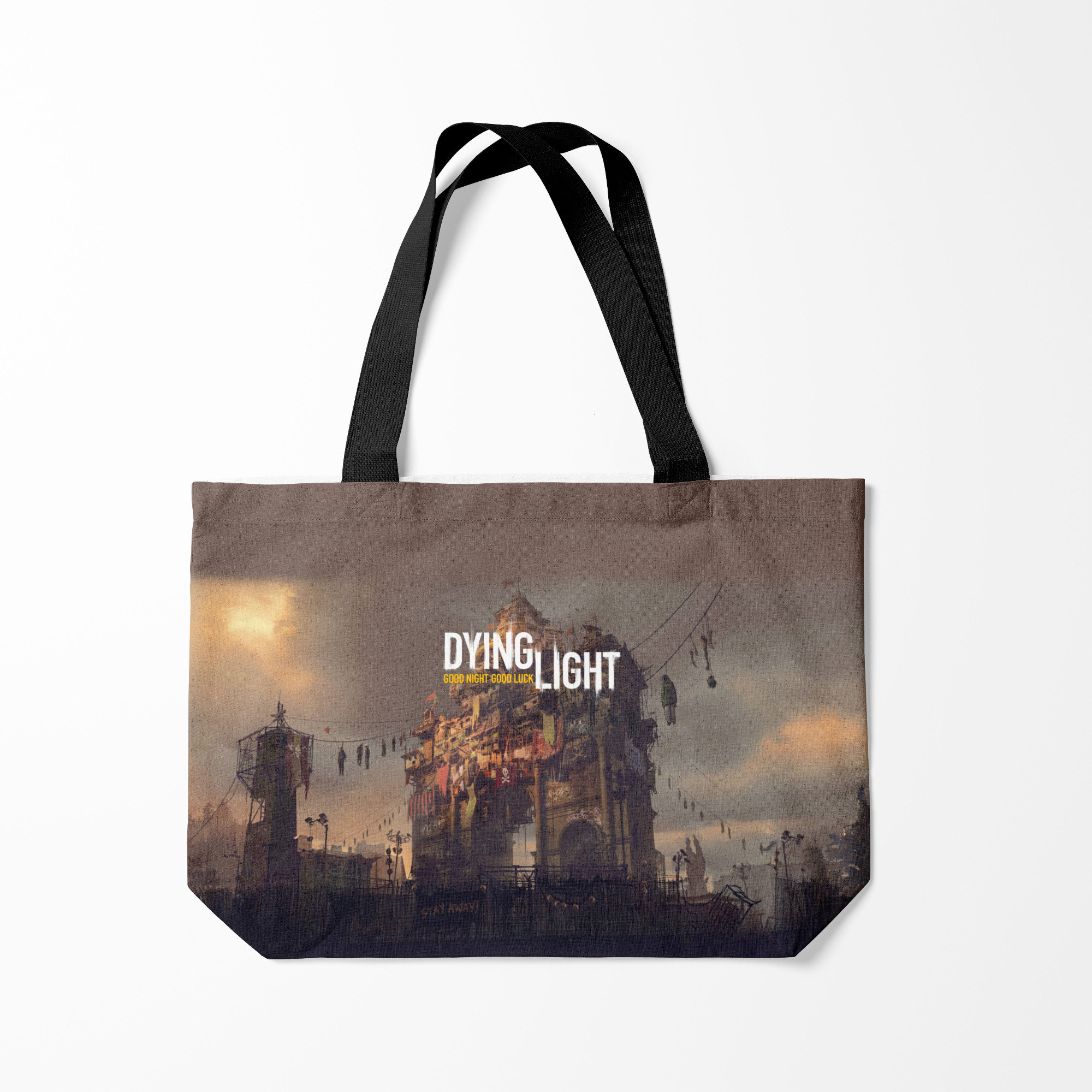 

Сумка шoппер унисекс Burnettie DYING LIGHT Z, коричневый, DYING LIGHT Z