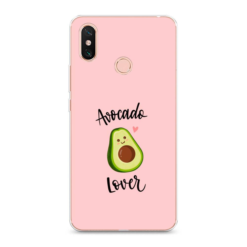 

Чехол на Xiaomi Mi Max 3 "Avocado lover", Розовый;зеленый, 34350-6
