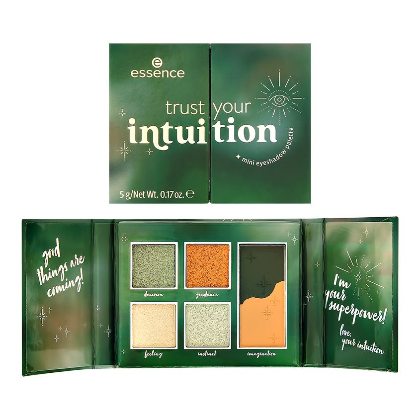 Тени для век Essence Trust Your Intuition Mini 5 г