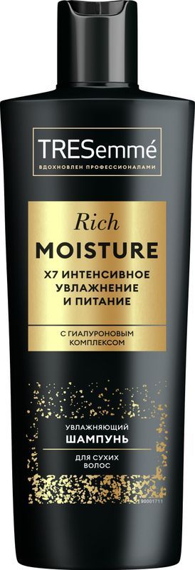 Шампунь TRESemme Rich Moisture увлажняющий для сухих волос 400 мл 628₽