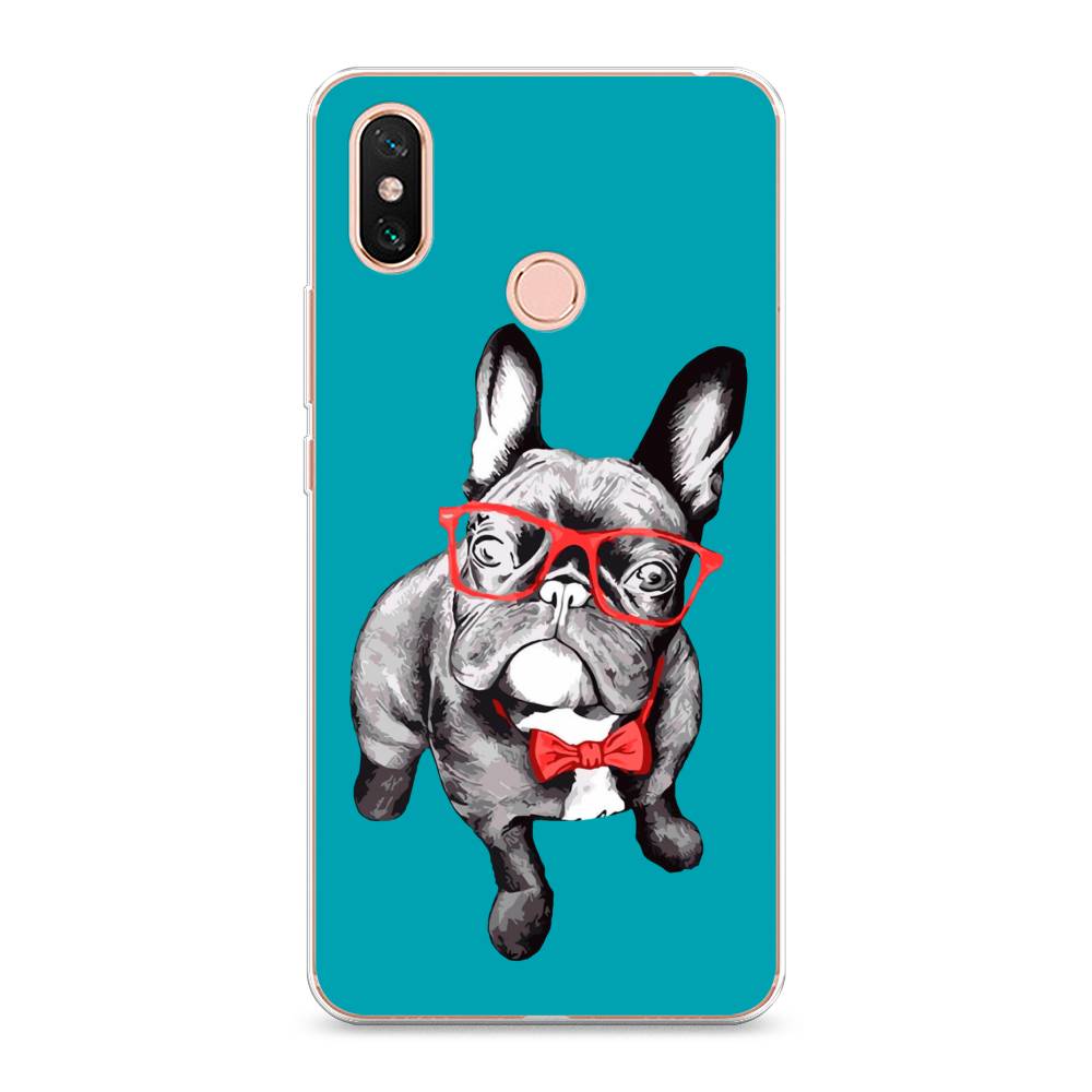 

Чехол на Xiaomi Mi Max 3 "Французский бульдог", 34350-1