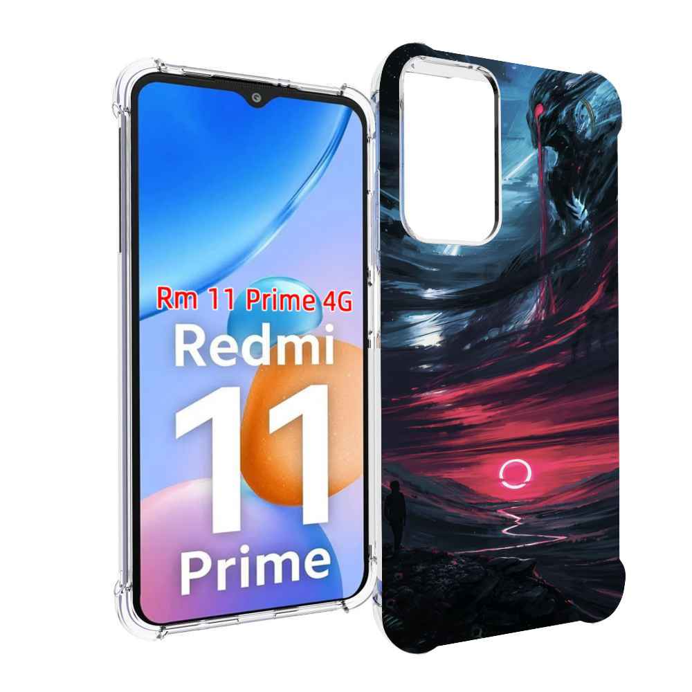 

Чехол MyPads страшный мир для Xiaomi Redmi 11 Prime 4G, Прозрачный, Tocco