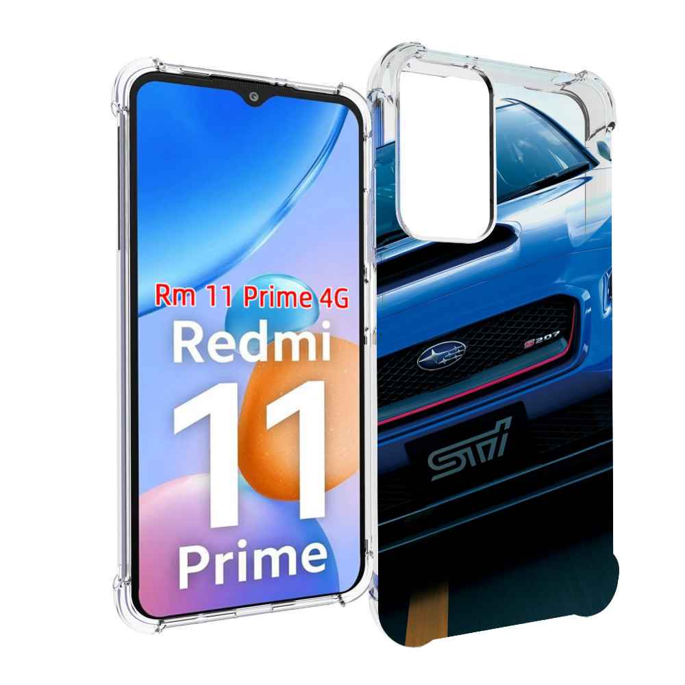 

Чехол MyPads субару subaru 2 для Xiaomi Redmi 11 Prime 4G, Прозрачный, Tocco