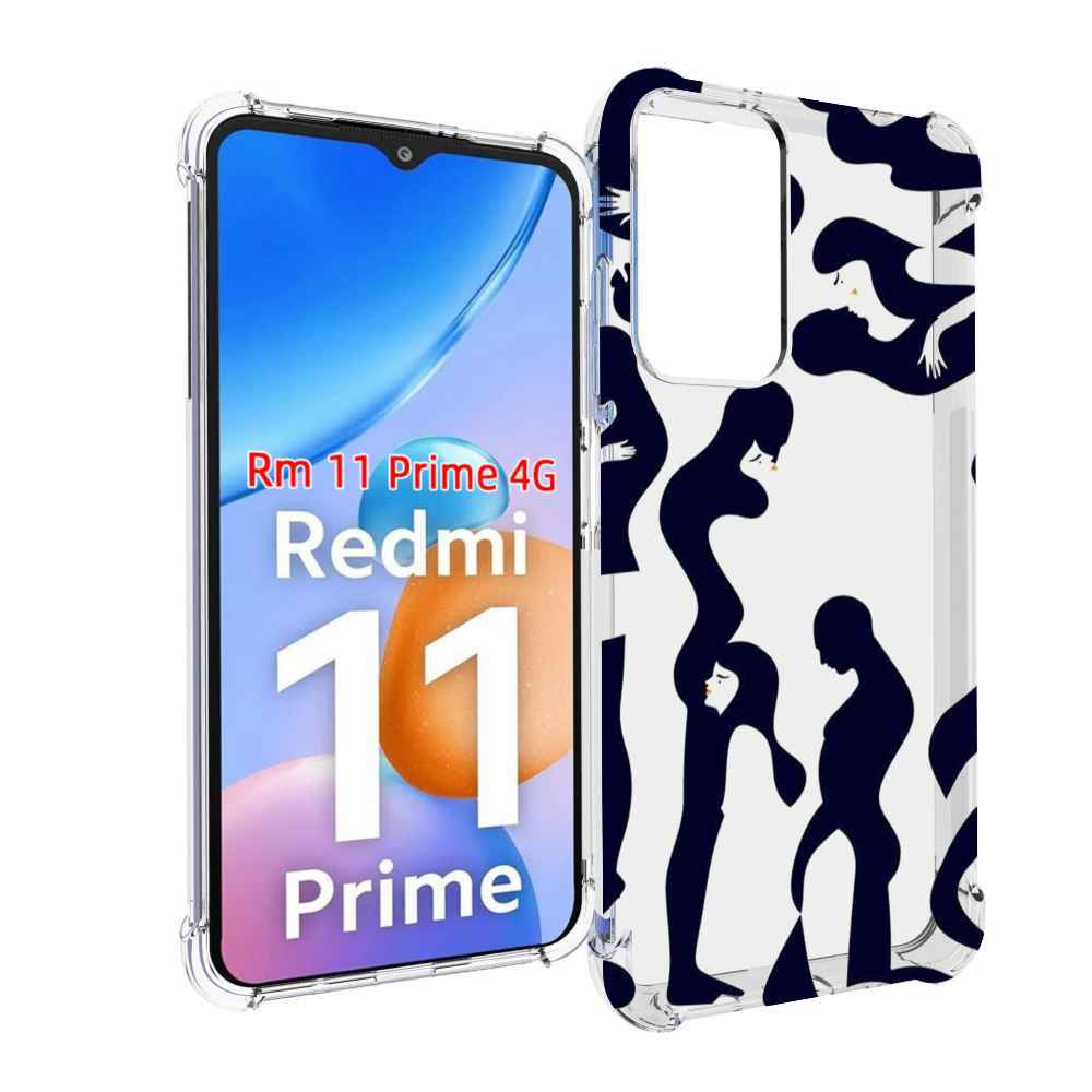 

Чехол MyPads схема-пар для Xiaomi Redmi 11 Prime 4G, Прозрачный, Tocco