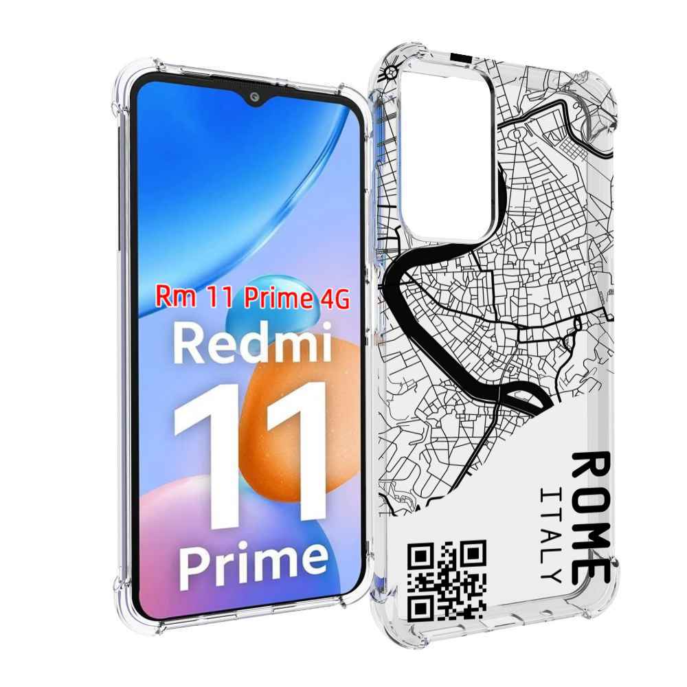 

Чехол MyPads схема-рим для Xiaomi Redmi 11 Prime 4G, Прозрачный, Tocco