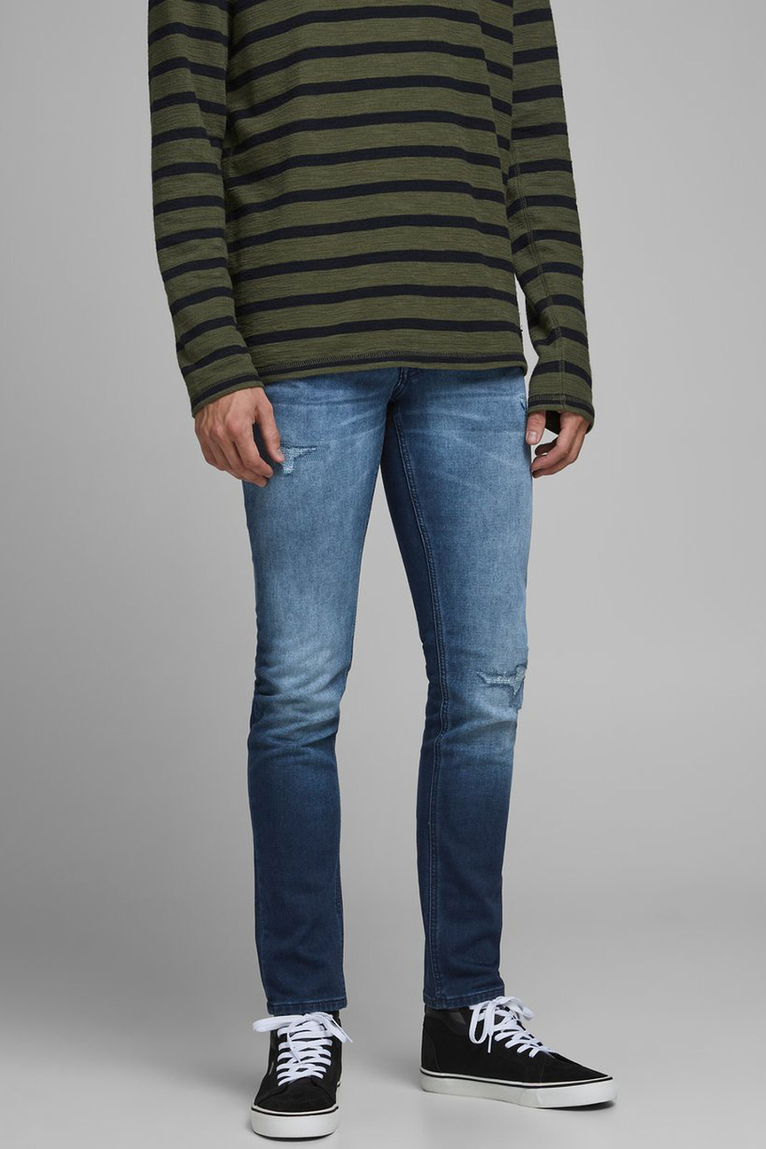 фото Джинсы мужские jack & jones 12175614 синие 28/32