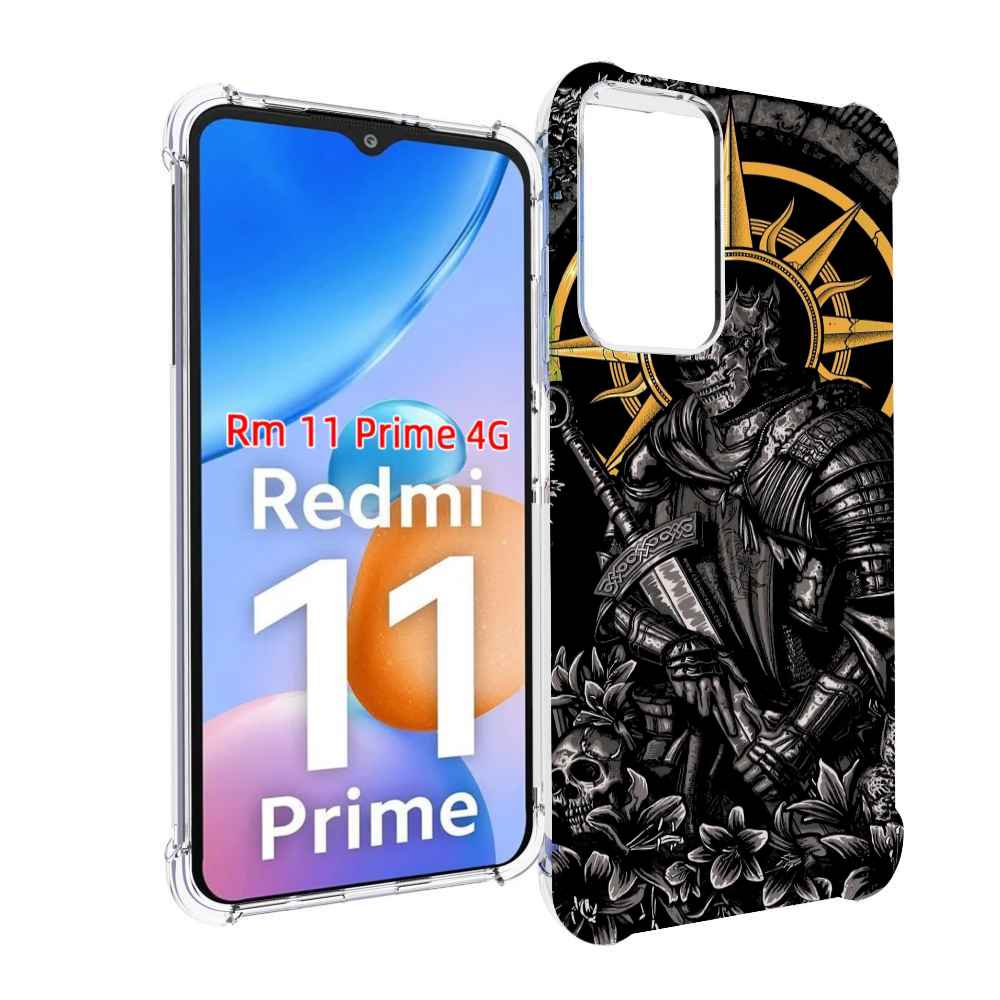 

Чехол MyPads темный железный рыцарь для Xiaomi Redmi 11 Prime 4G, Прозрачный, Tocco