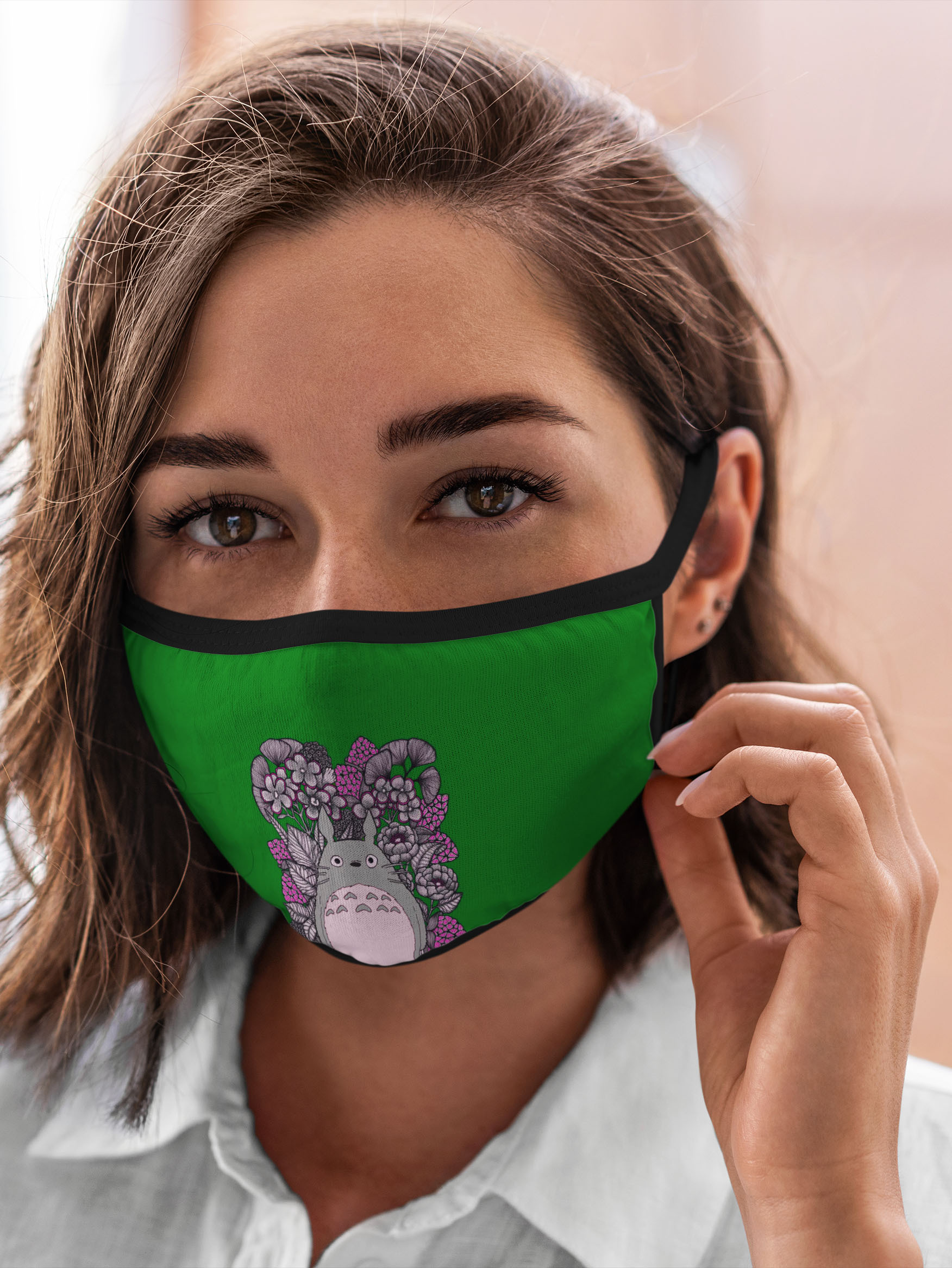 

Многоразовая маска унисекс Burnettie Тоторо Мой Сосед, Тоторо Мой Сосед