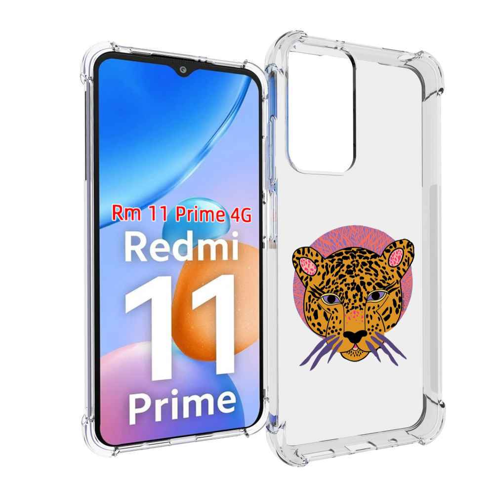

Чехол MyPads тигр-в-кругу для Xiaomi Redmi 11 Prime 4G, Прозрачный, Tocco