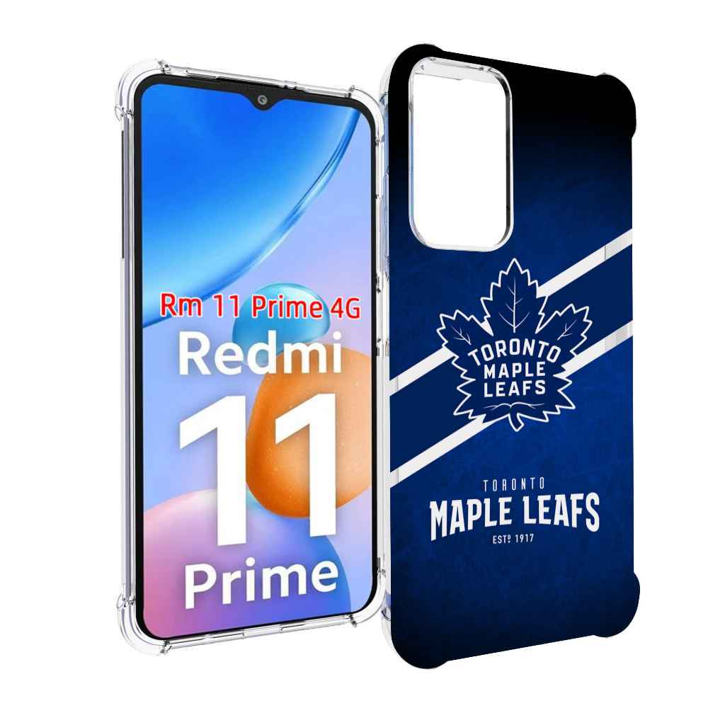 

Чехол MyPads торонто-меипл-лифс для Xiaomi Redmi 11 Prime 4G, Прозрачный, Tocco