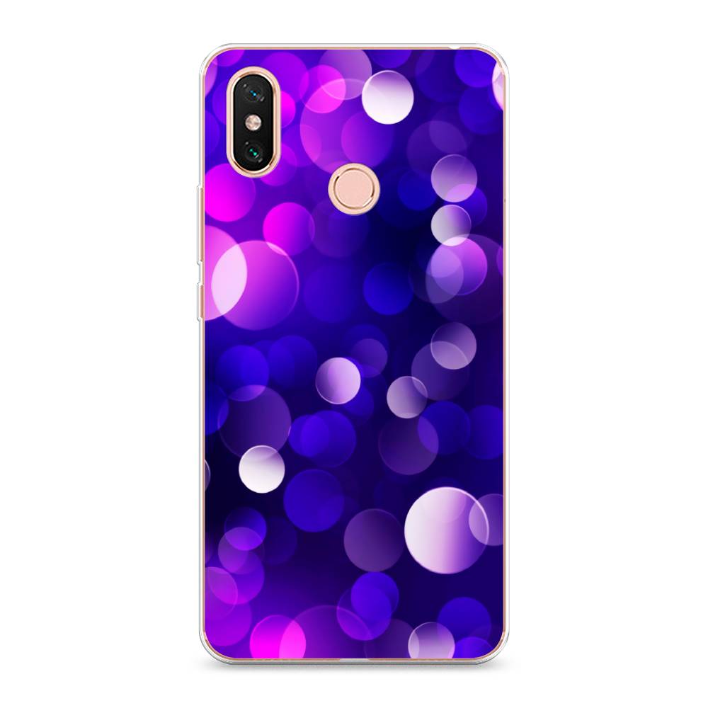 

Чехол на Xiaomi Mi Max 3 "Абстракция 27", Фиолетовый, 34350-3