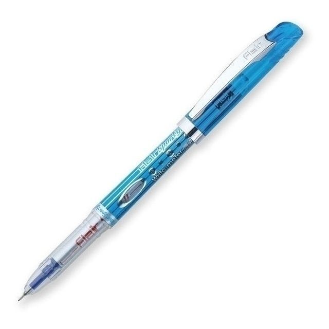 

Ручка гелевая Flair Writo-meter пишущий узел 0,5 мм цвет чернил синий