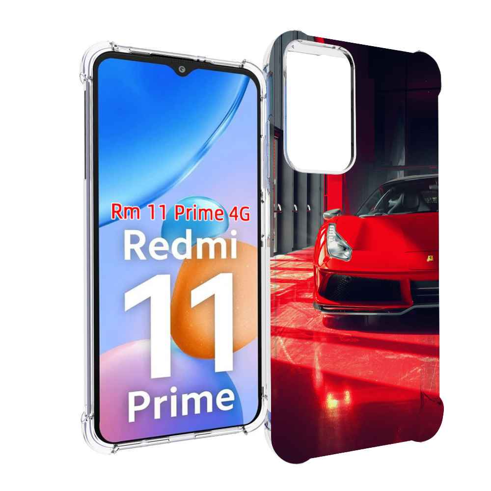 

Чехол MyPads ферра для Xiaomi Redmi 11 Prime 4G, Прозрачный, Tocco