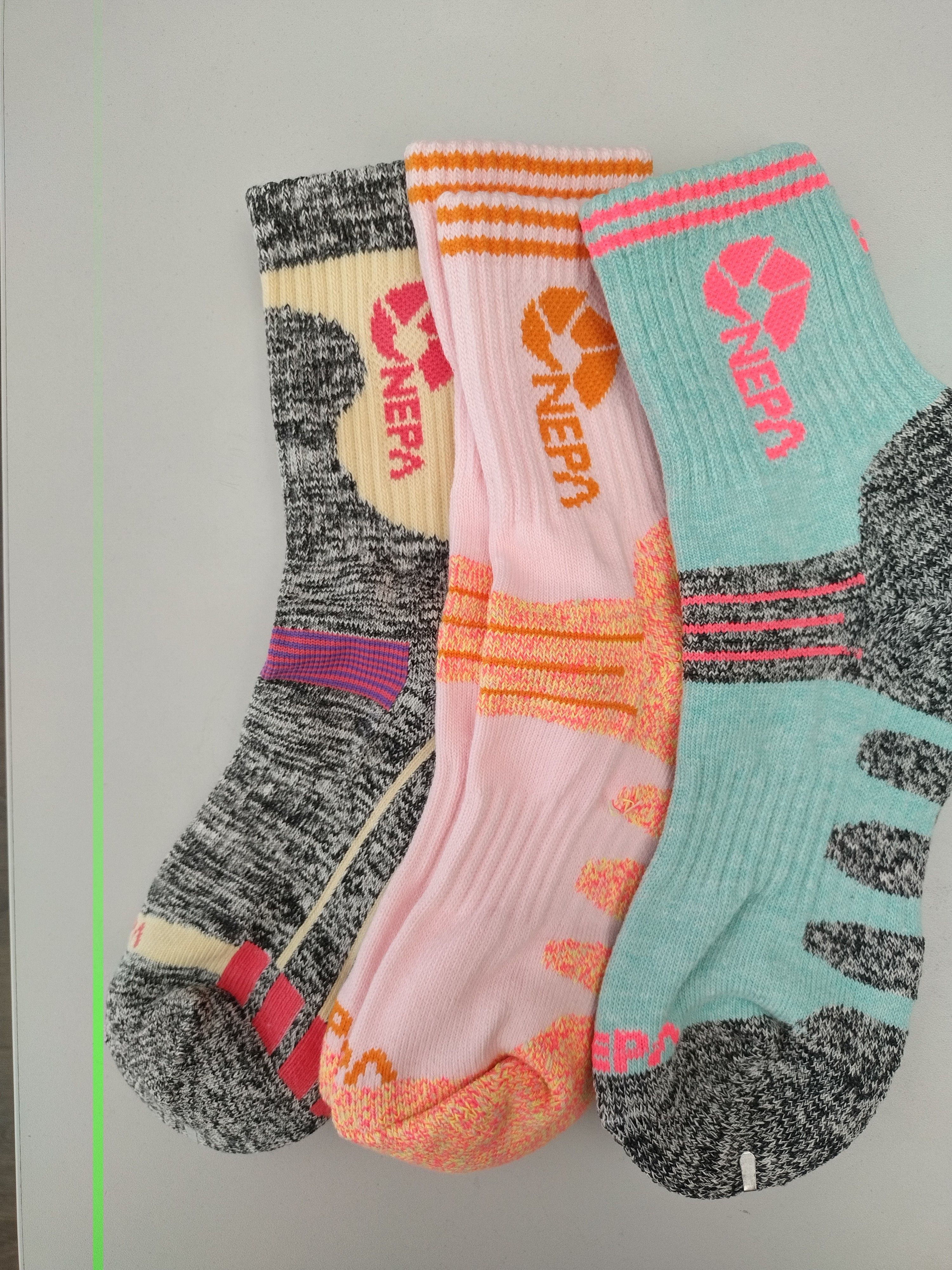 

Носки женские Nepa Trekking Socks разноцветные 24, Разноцветный, Trekking Socks