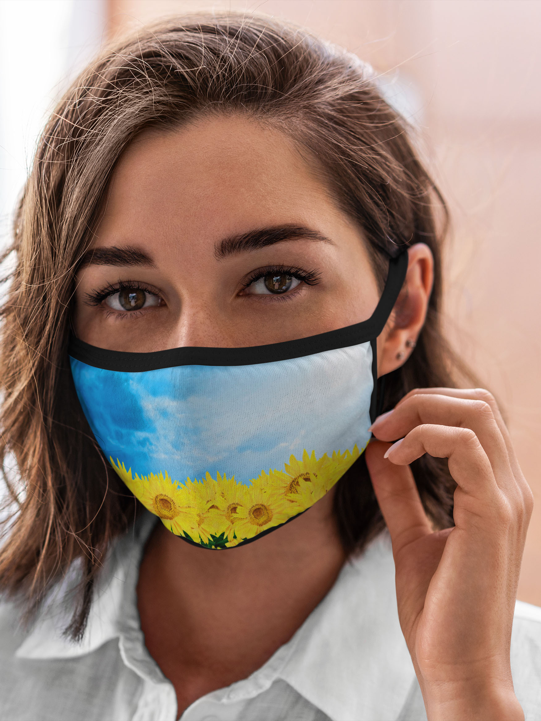 

Многоразовая маска унисекс Burnettie Цветы Подсолнухи, Разноцветный, Цветы Подсолнухи