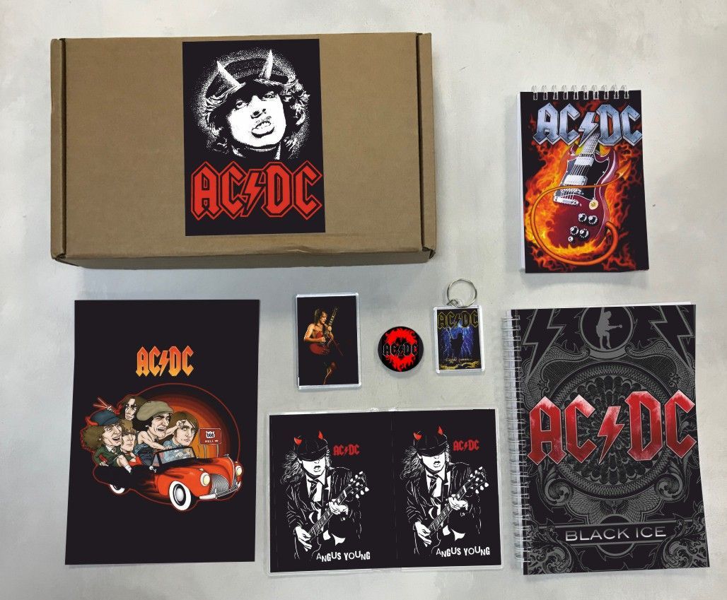 

Бокс с подарком AC DC Эй-си ди-си 2, 4-2515, 7 предметов