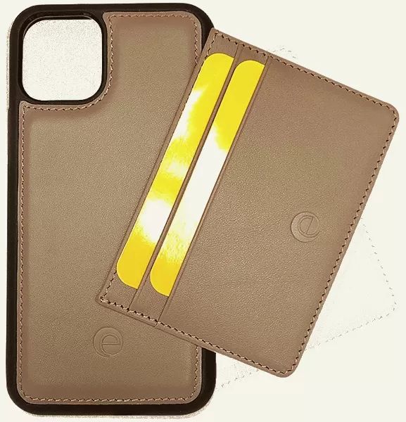Чехол-кошелек для iPhone 11 Pro Max коричневый CSW-11PM-KHV
