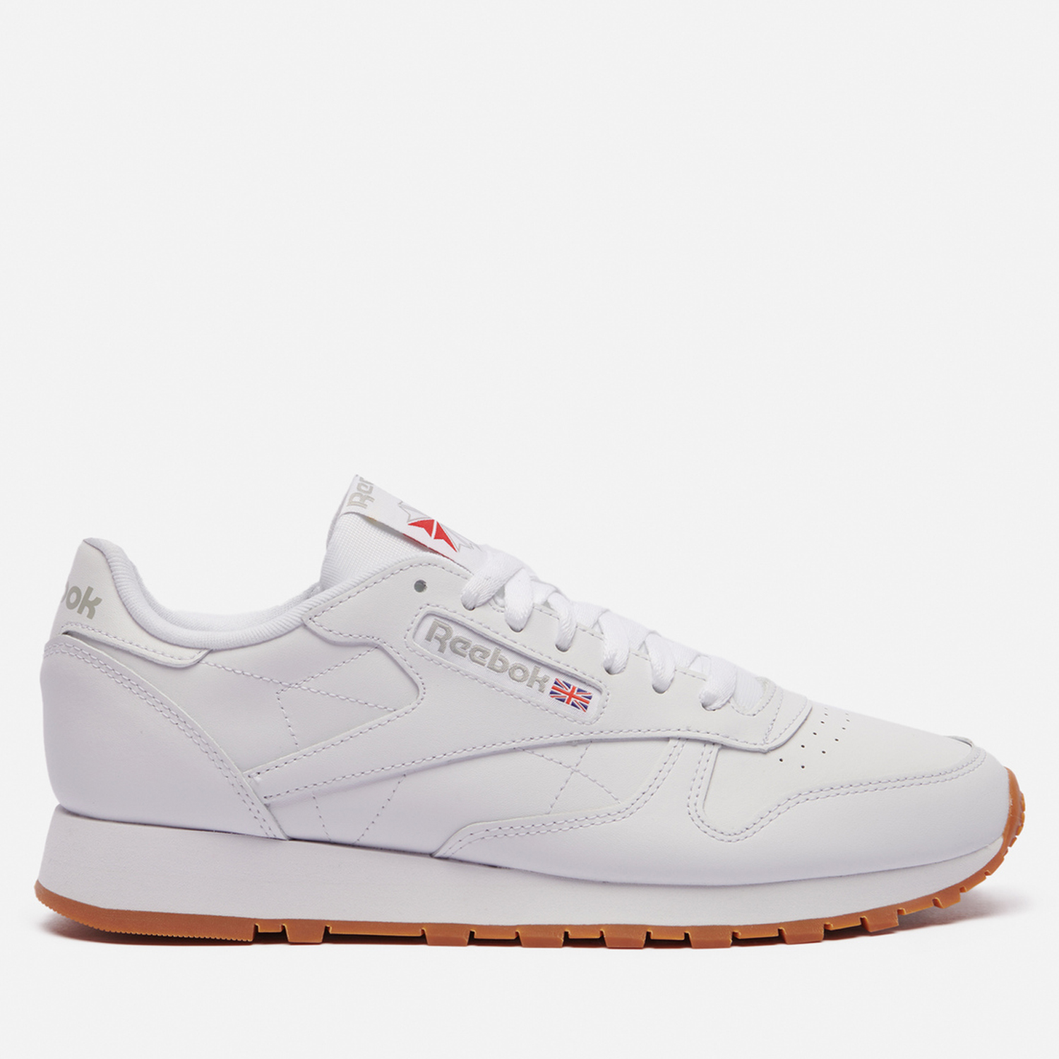 

Кроссовки унисекс Reebok Classic Leather 100008491 белые 36 EU, Белый, Classic Leather