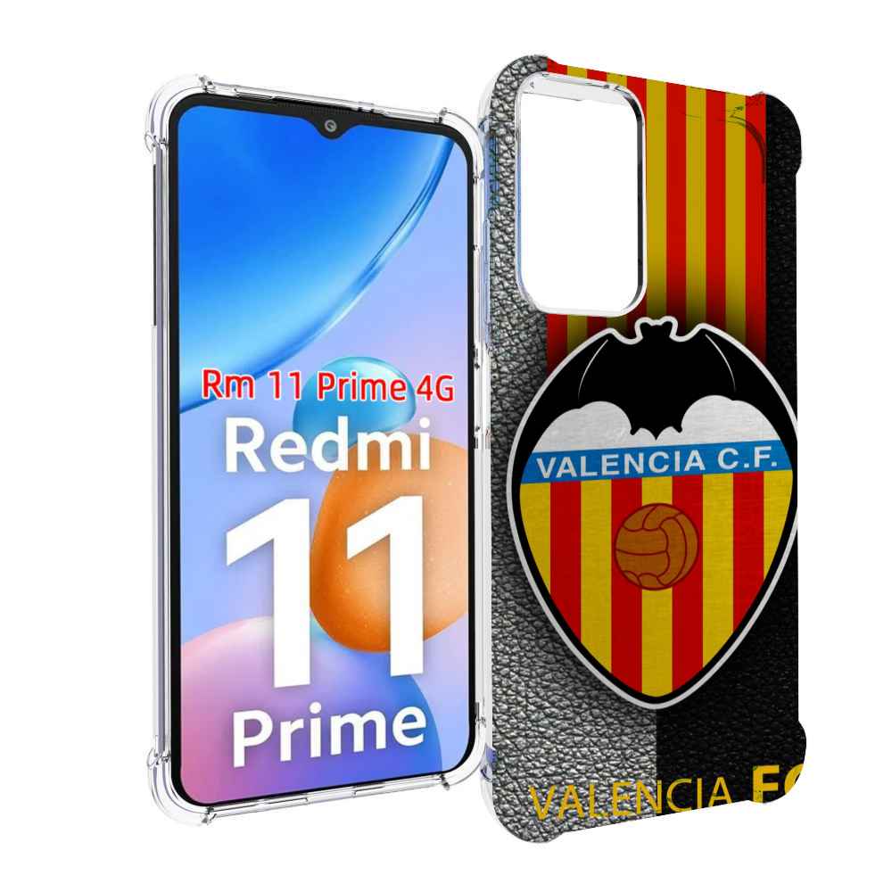 

Чехол MyPads фк валенсия мужской для Xiaomi Redmi 11 Prime 4G, Прозрачный, Tocco