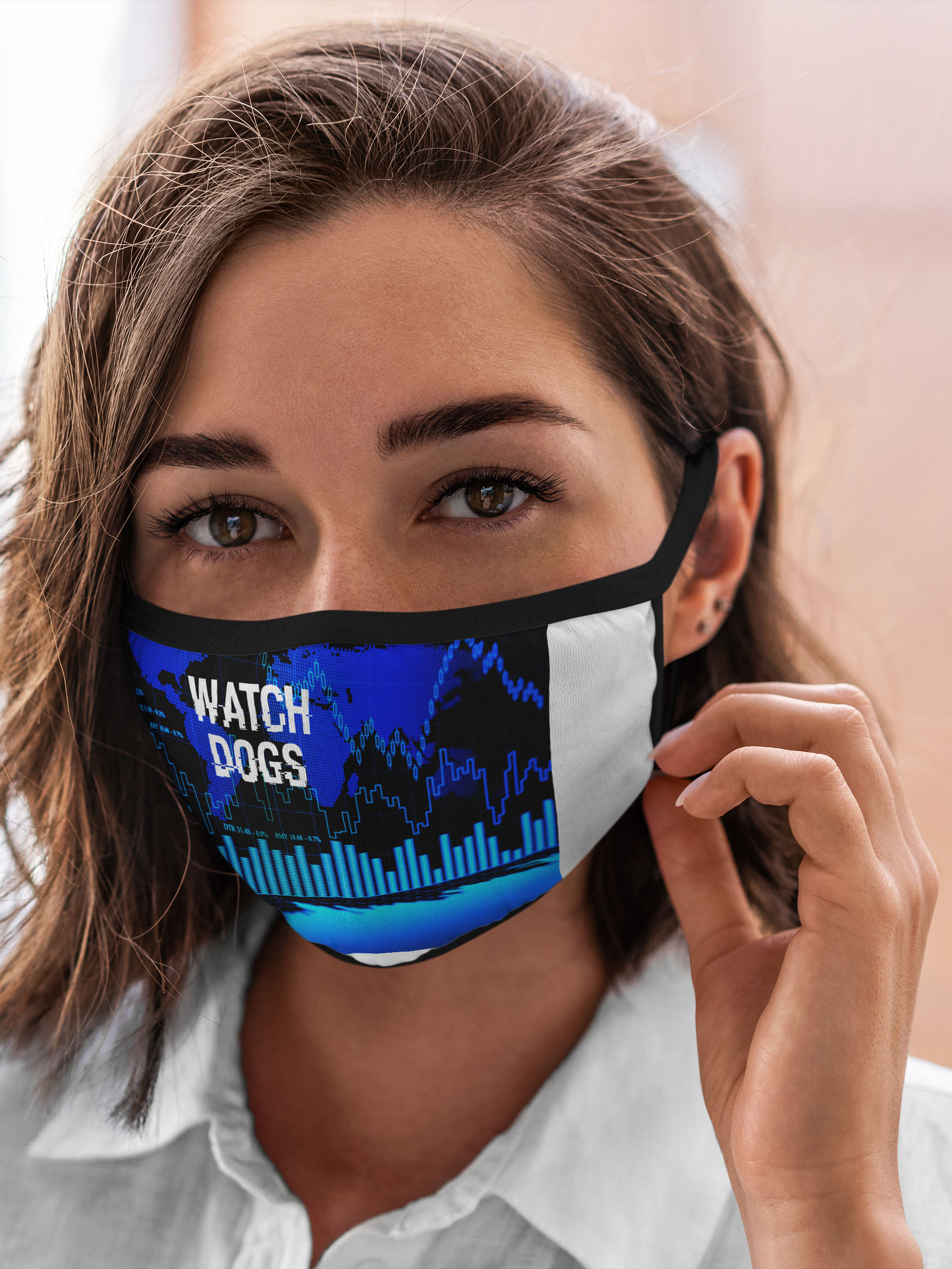 

Многоразовая маска унисекс Burnettie Watch Dogs 2, Разноцветный, Watch Dogs 2