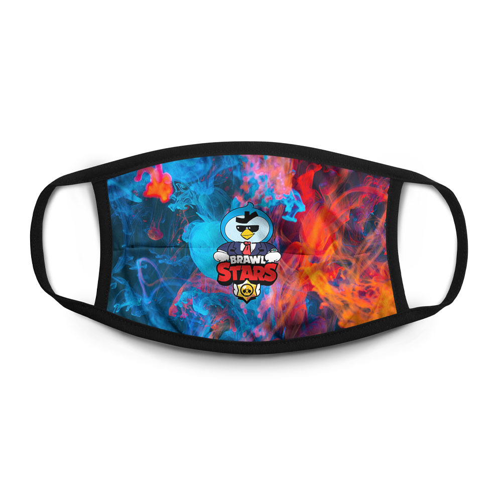 

Многоразовая маска унисекс Burnettie Brawl Stars Mr.P, Разноцветный, Brawl Stars Mr.P