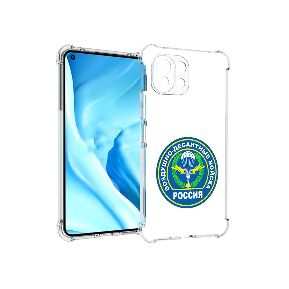

Чехол MyPads Tocco для Xiaomi Mi 11 Lite вдв (PT159462.256.258), Прозрачный, Tocco