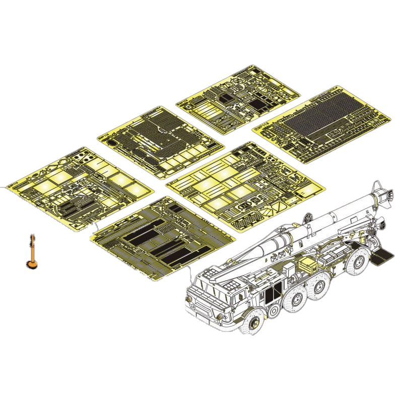 

Фототравление Voyager Model 1/35 для Современного российского ракетного комплекса PE35888, Однотонный
