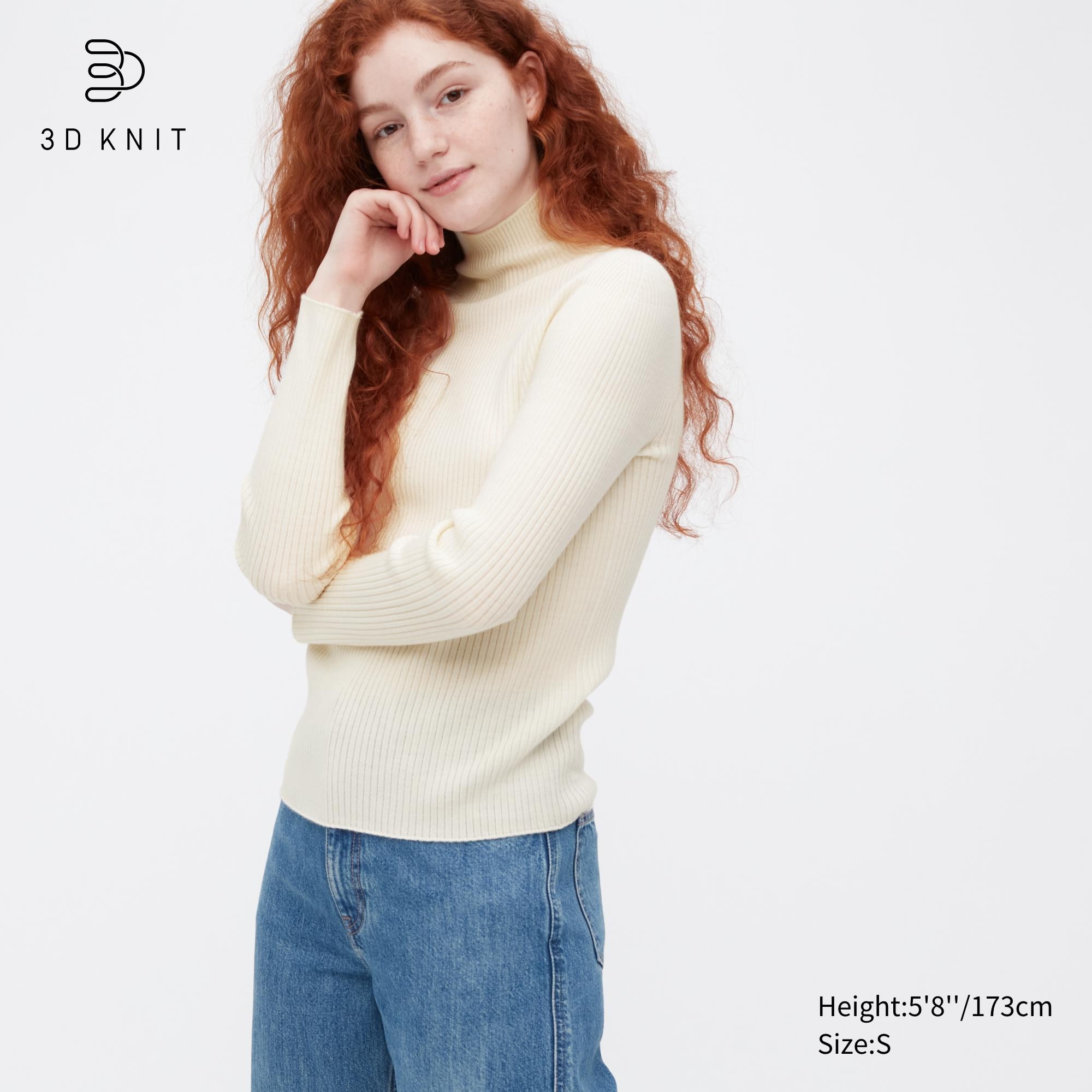 

Водолазка женская UNIQLO 454698COL01 белая S (доставка из-за рубежа), 454698COL01