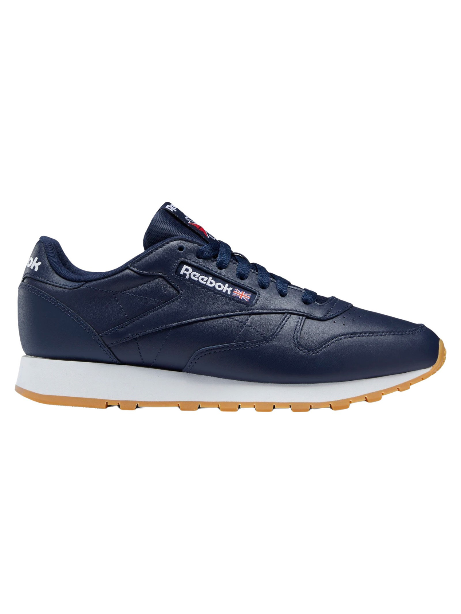 

Кроссовки мужские Reebok 100008791 синие EU 40,5, Синий, Classic Leather