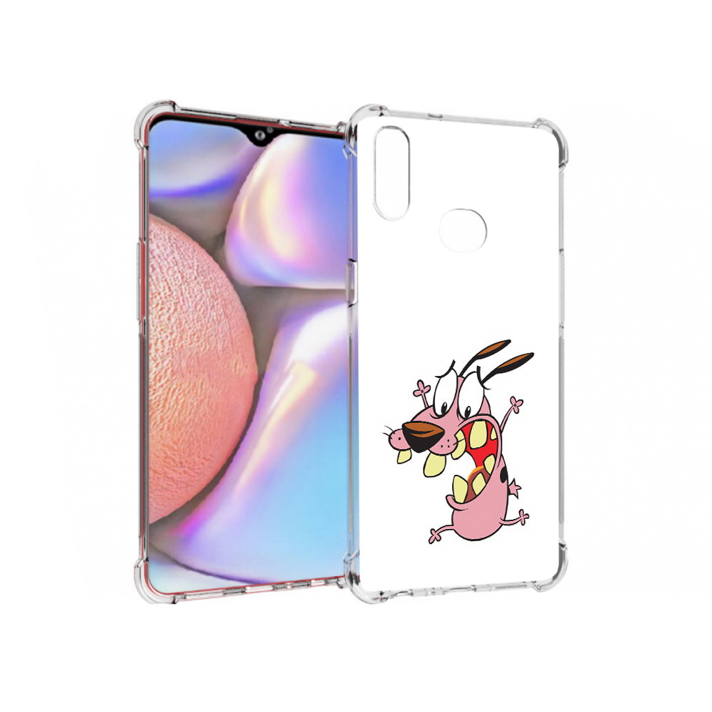 

Чехол MyPads Tocco для Samsung Galaxy A10s зубастый бобик (PT139908.534.371), Прозрачный, Tocco