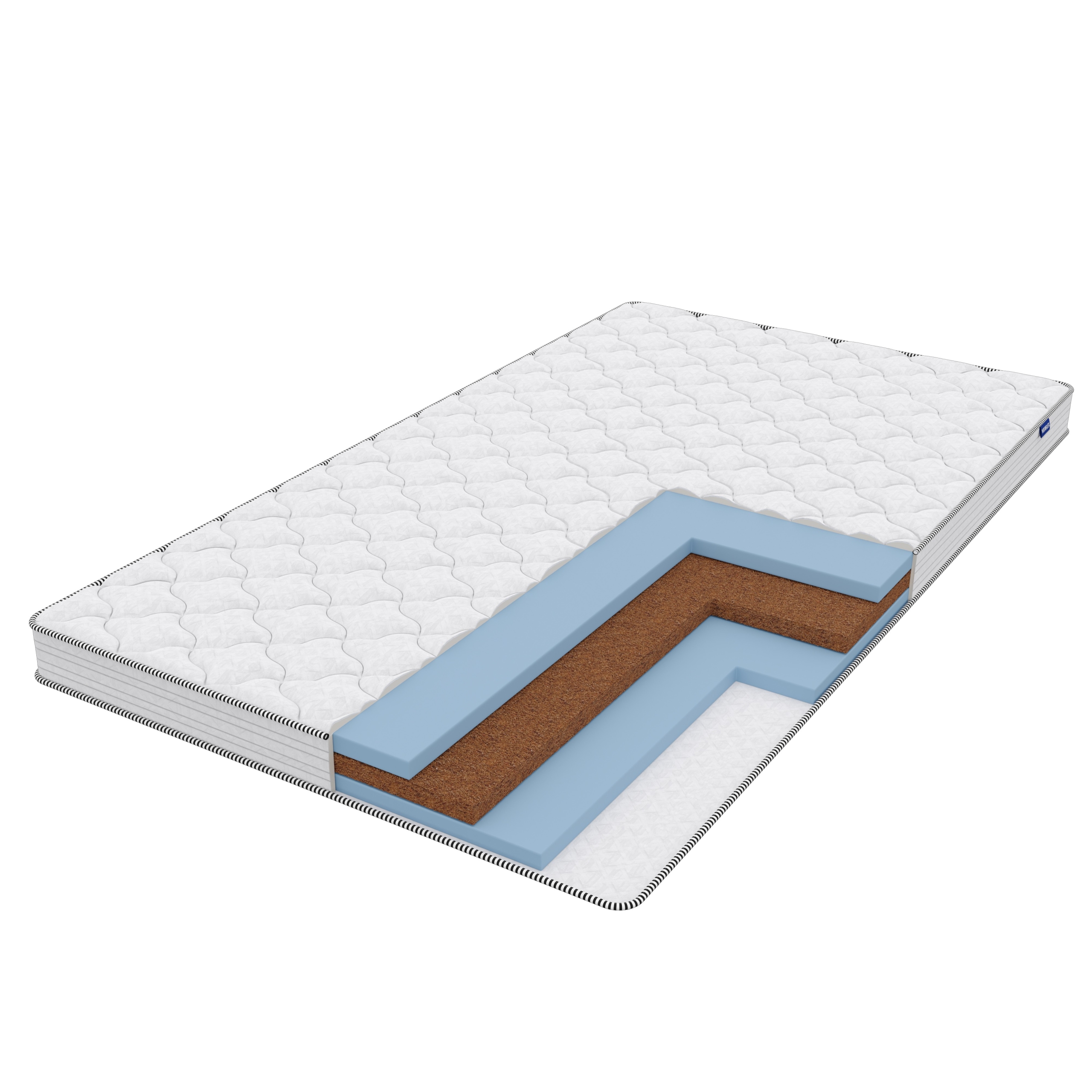 

Матрас Vitaflex Lounge Eco 145х180, Белый, Eco