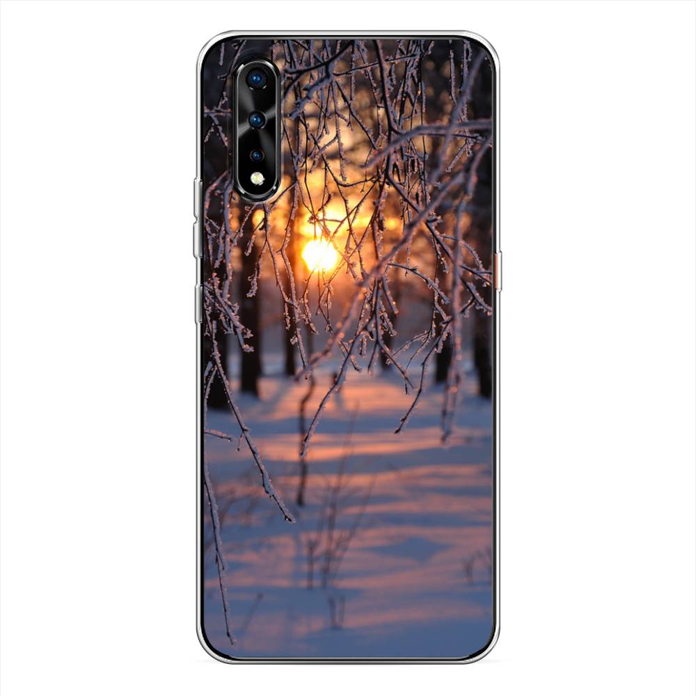 

Чехол на Vivo iQOO Neo "Зима 7", Оранжевый;розовый;черный, 261250-2