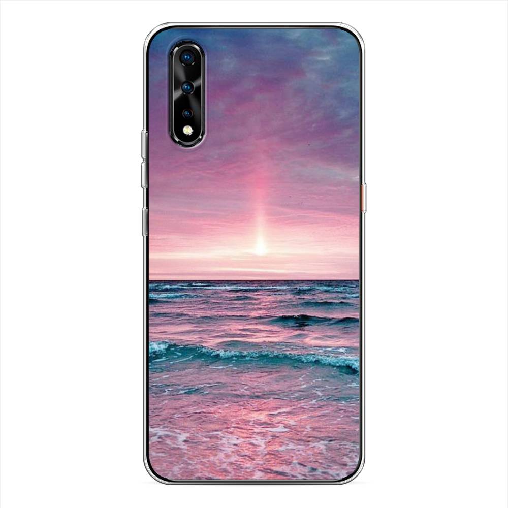

Чехол на Vivo iQOO Neo "Восход 3", Розовый;голубой, 261250-2