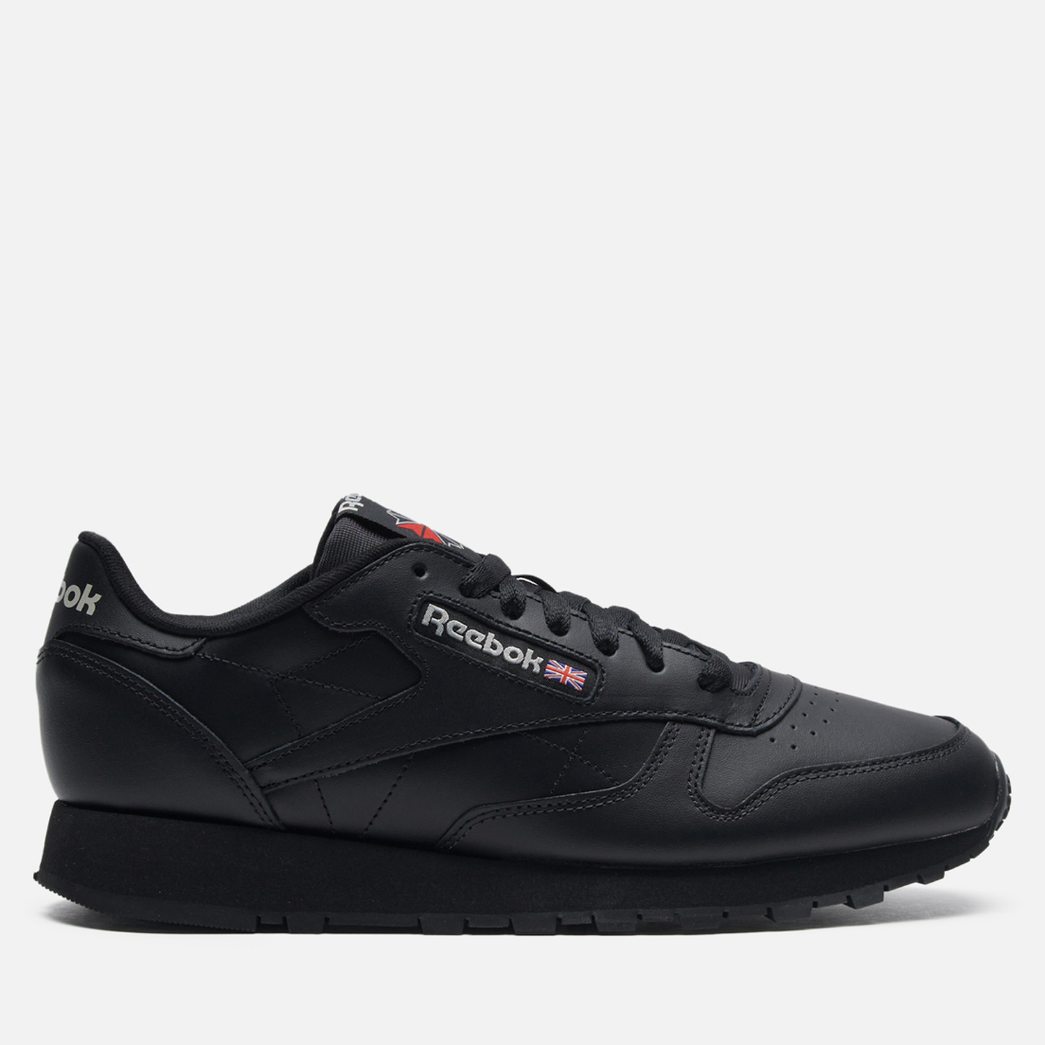 

Кроссовки унисекс Reebok Classic Leather 100008494 черные 42 EU, Черный, Classic Leather