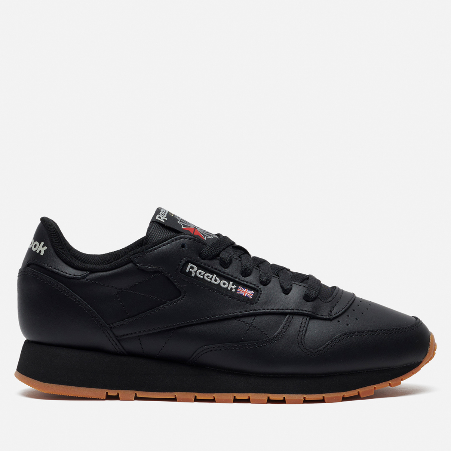 

Кроссовки унисекс Reebok Classic Leather 100008493 черные 42.5 EU, Черный, Classic Leather
