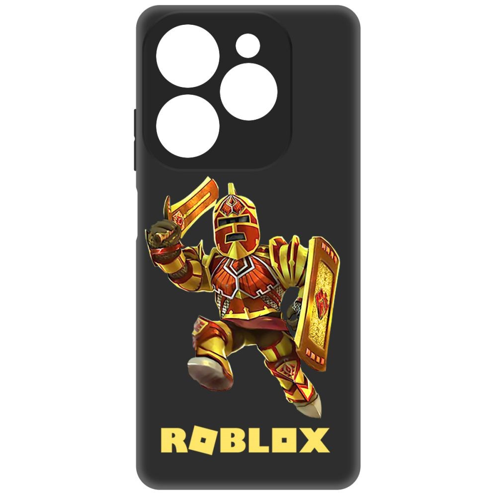 

Чехол-накладка Krutoff Soft Case Roblox-Рэдклифф для INFINIX Hot 40i черный