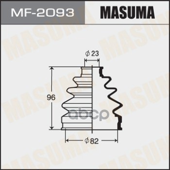 

MF-2093_пыльник ШРУСа наружного! Honda Accord 1.6i/1.8/2.0i 83>