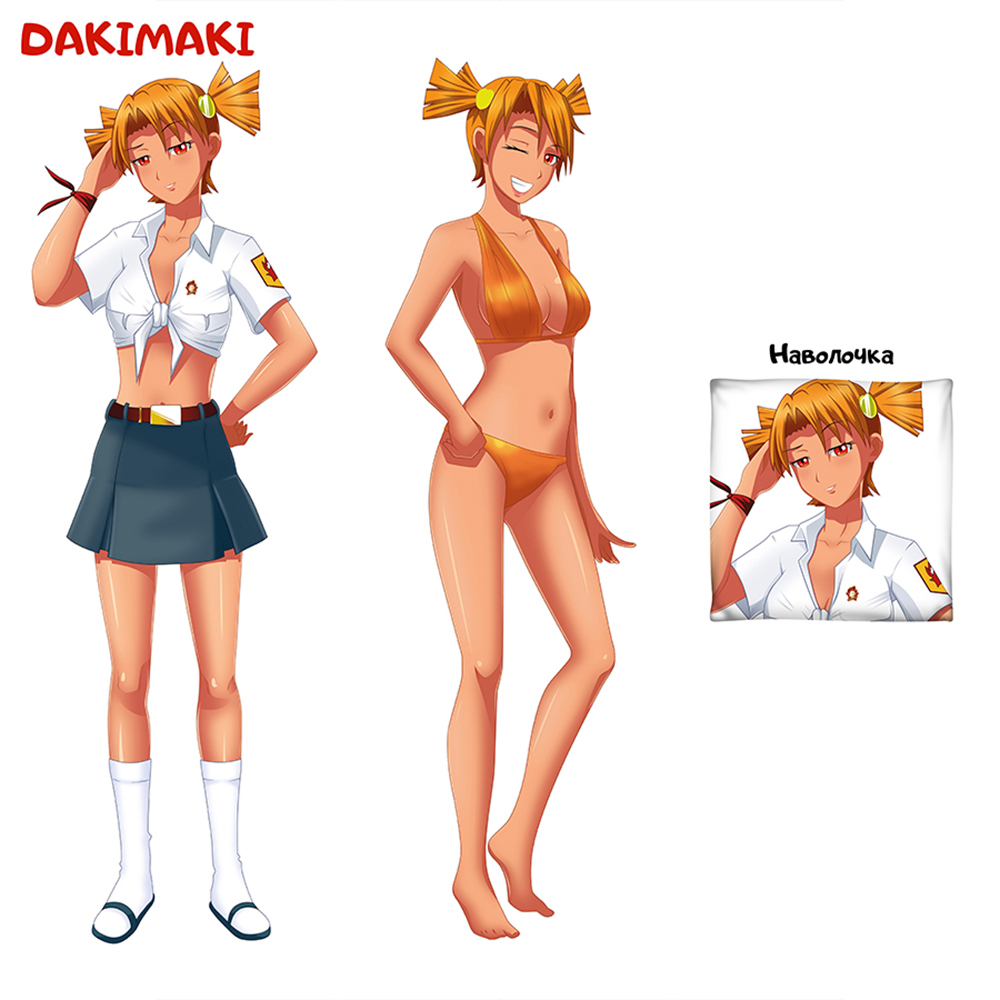 

Наволочка Дакимакура Алиса 0808 180x60, Разноцветный, B0808